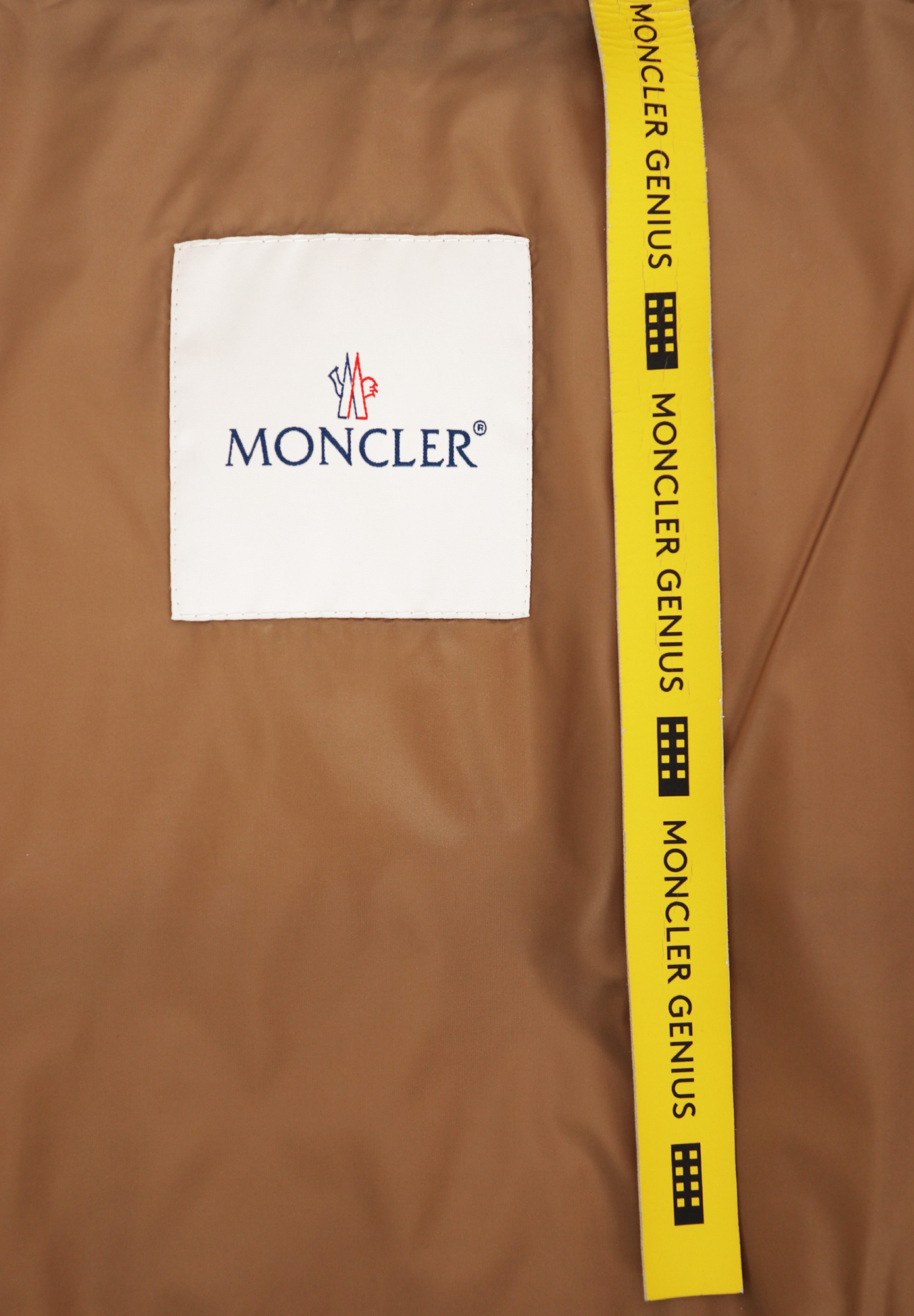Вельветовый пуховик Moncler x Palm Angels