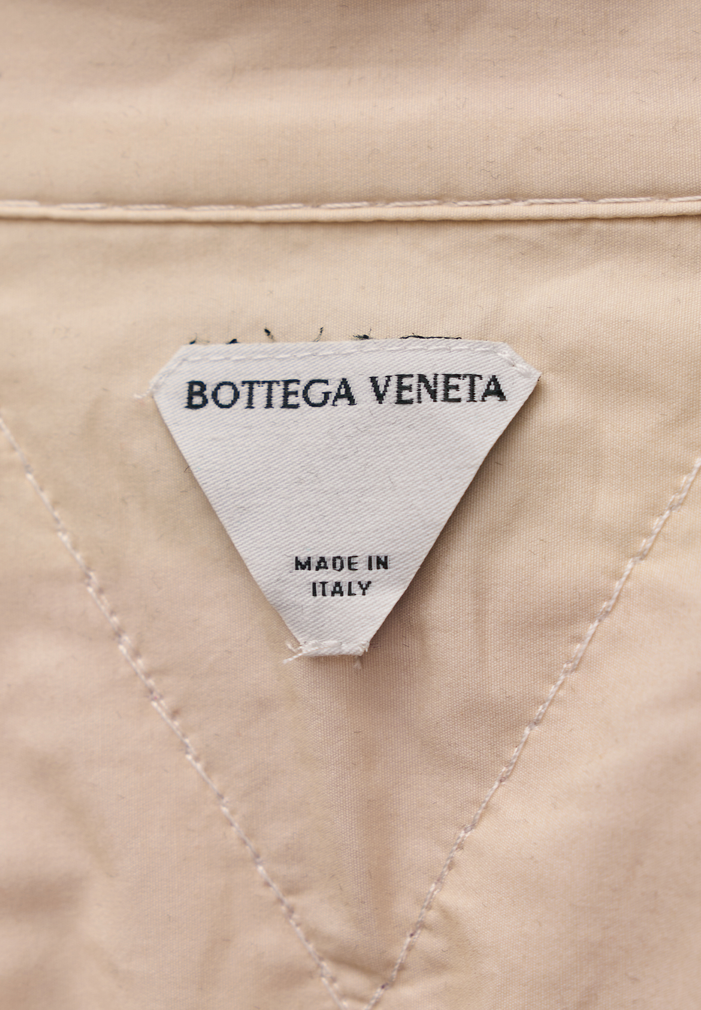 Красная рубашка в полоску Bottega Veneta