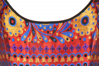 Парчовое платье Yves Saint Laurent с принтом