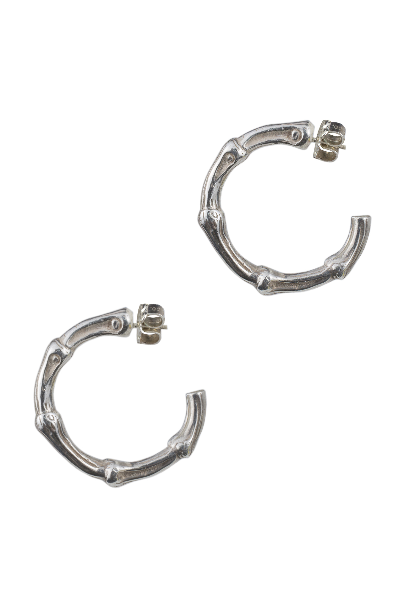 Серьги-кольца Tiffany Bamboo