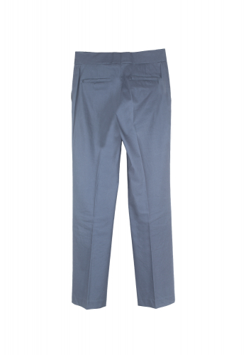 Прямые классические синие брюки Loro Piana