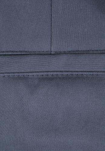 Прямые классические синие брюки Loro Piana