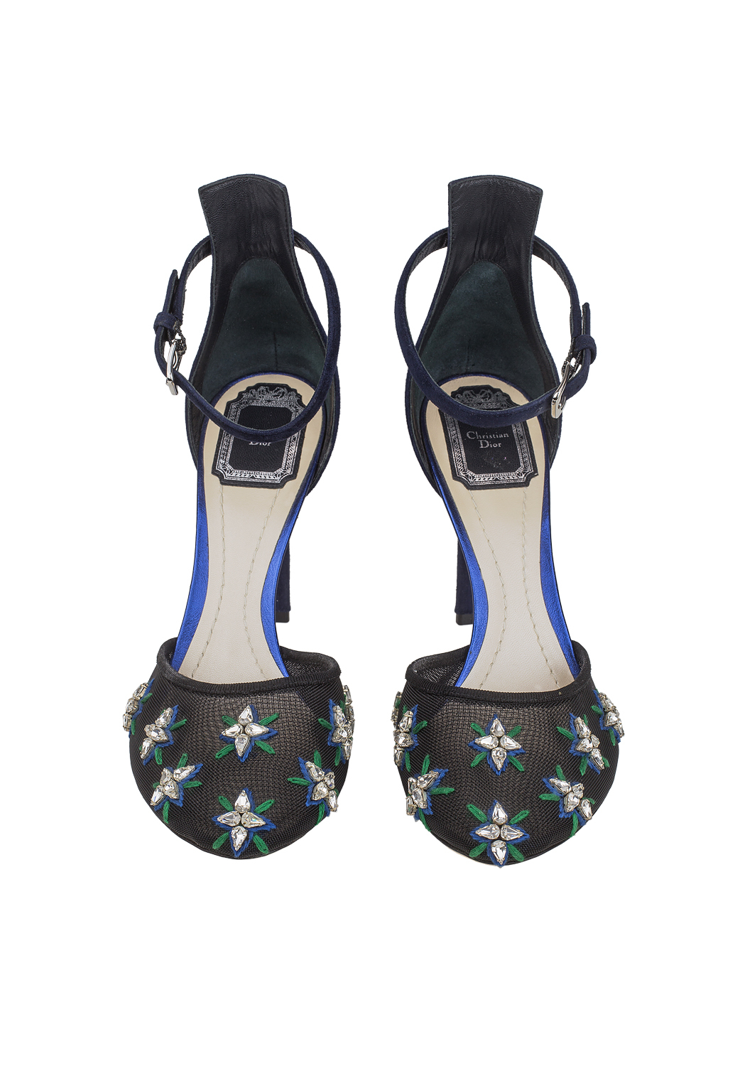 Туфли Christian Dior с кристаллами