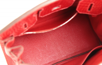 Крокодиловая сумка Hermès Birkin 30 с бриллиантами