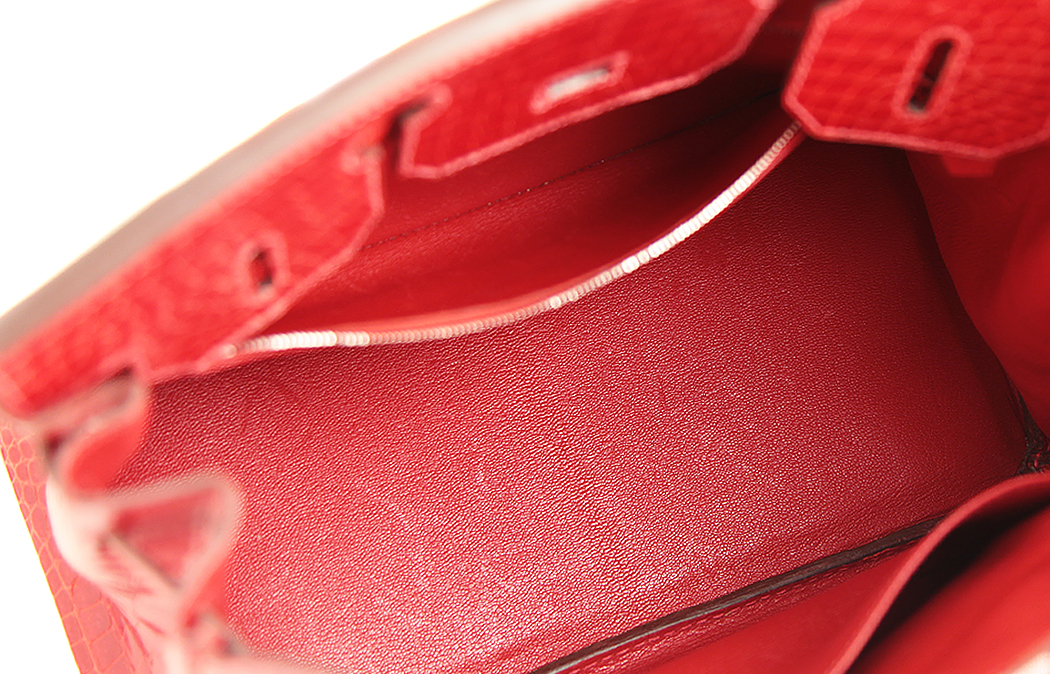 Крокодиловая сумка Hermès Birkin 30 с бриллиантами