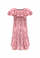 Розовое платье Saint Laurent