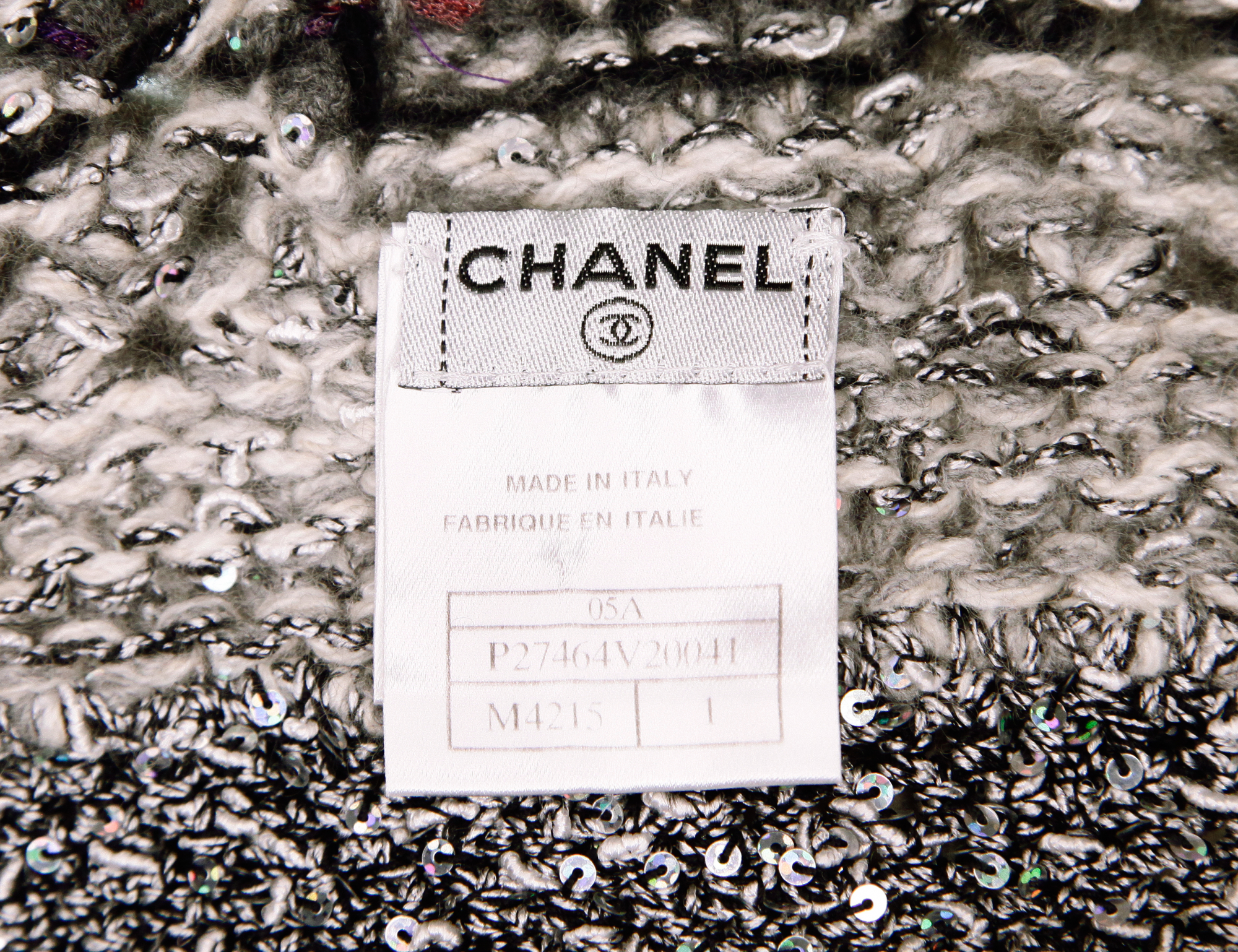 Шарф и шапка Chanel