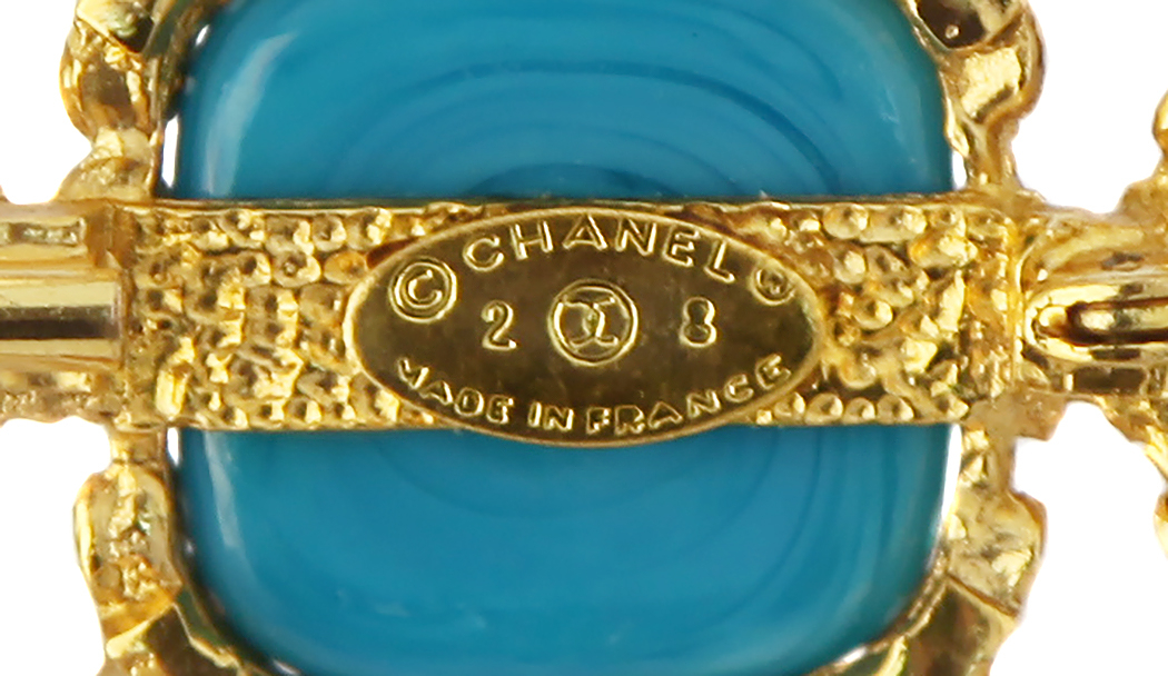 Брошь Chanel с жемчугом и кристаллами Gripoix