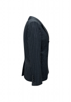 Черный жакет Saint Laurent в полоску