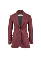 Бордовый костюм Christian Dior