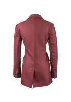 Бордовый костюм Christian Dior