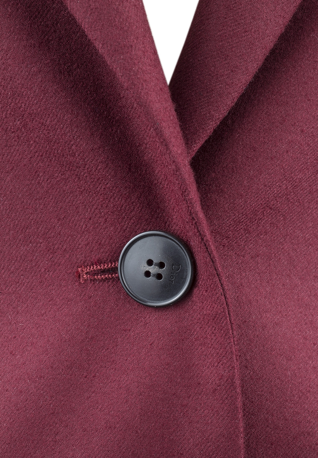 Бордовый костюм Christian Dior