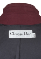 Бордовый костюм Christian Dior