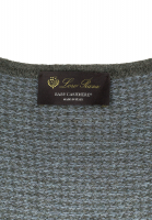 Серое кашемировое платье Loro Piana