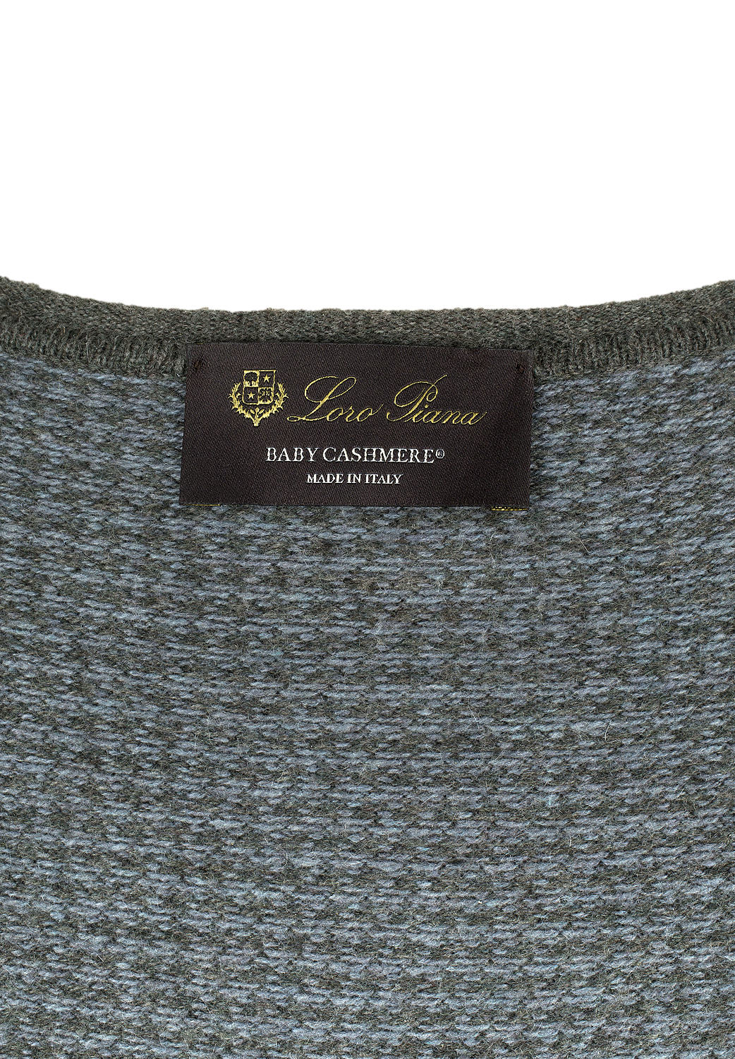 Серое кашемировое платье Loro Piana