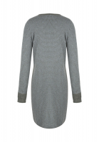 Серое кашемировое платье Loro Piana