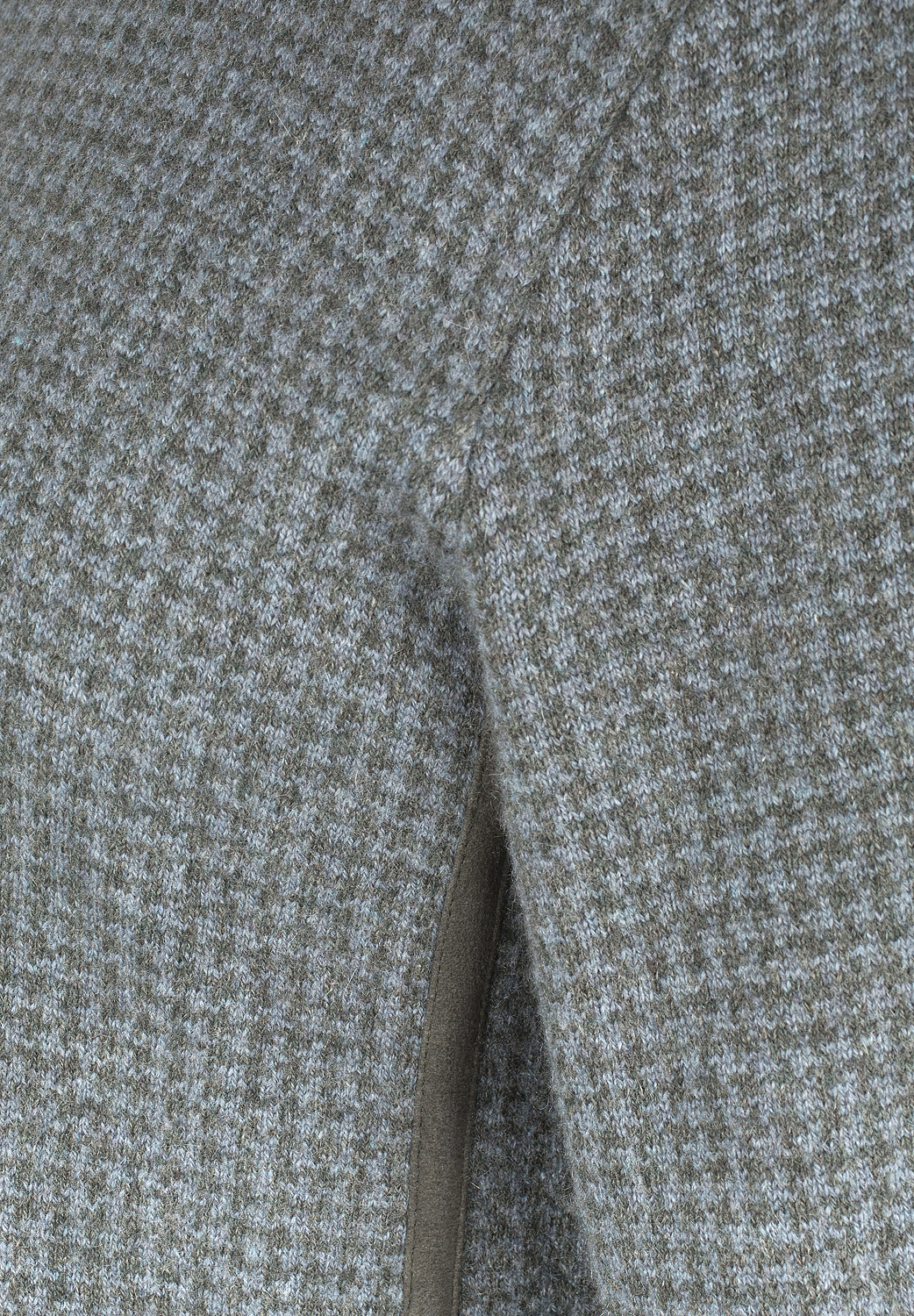 Серое кашемировое платье Loro Piana