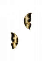 Винтажные клипсы крылья бабочки