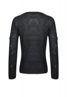 Чёрный кардиган John Galliano с кристаллами