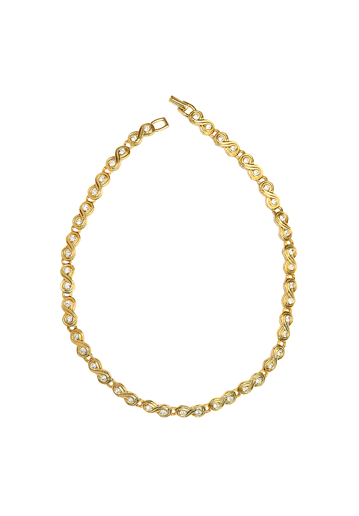 Колье Swarovski с кристаллами