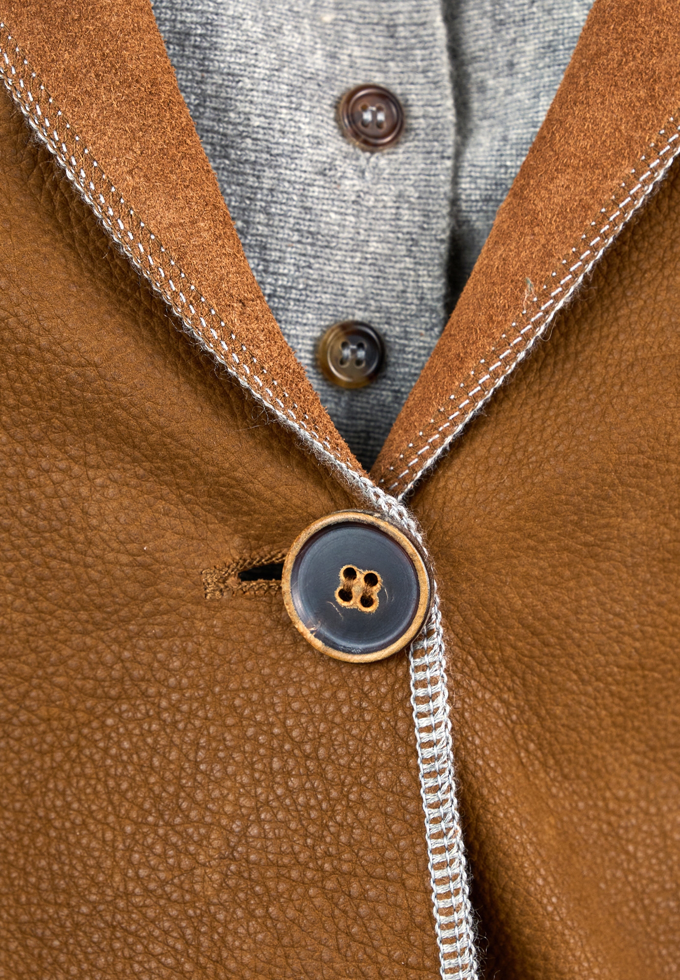 Кожаный жакет Brunello Cucinelli