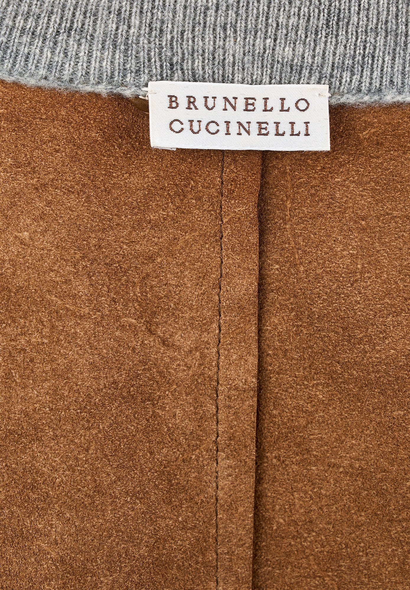 Кожаный жакет Brunello Cucinelli