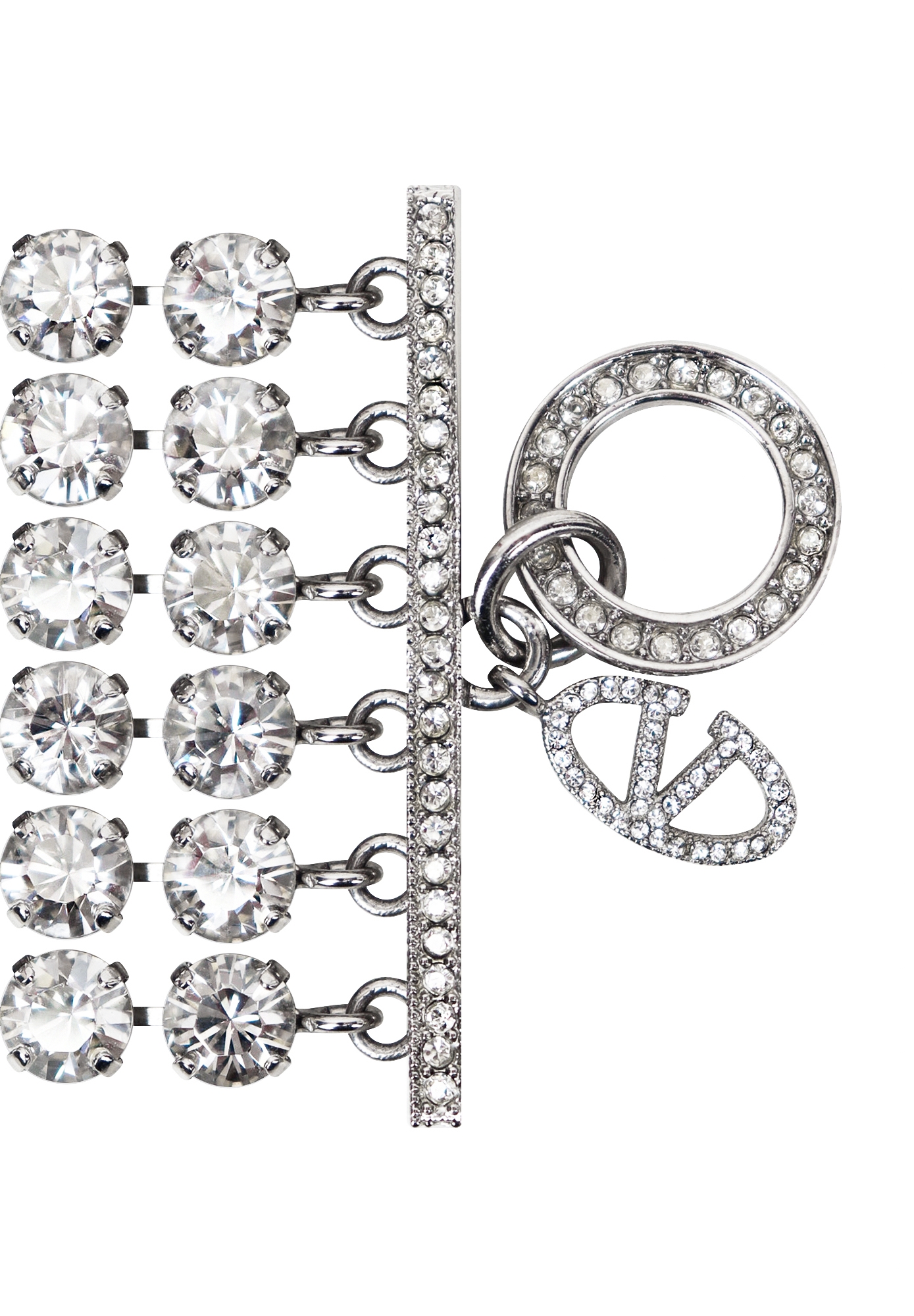 Колье Valentino с кристаллами