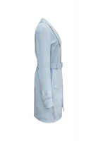 Голубой тренч Prada