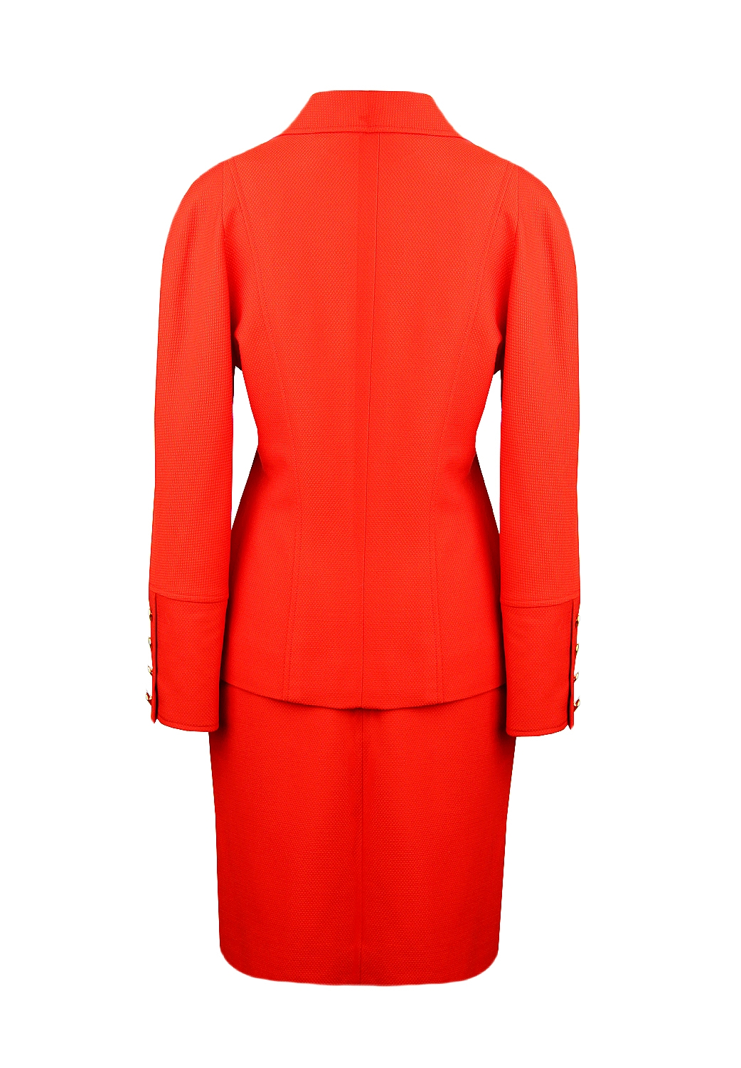 Красный костюм Chanel