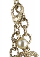 Жемчужное Колье Chanel с логотипами