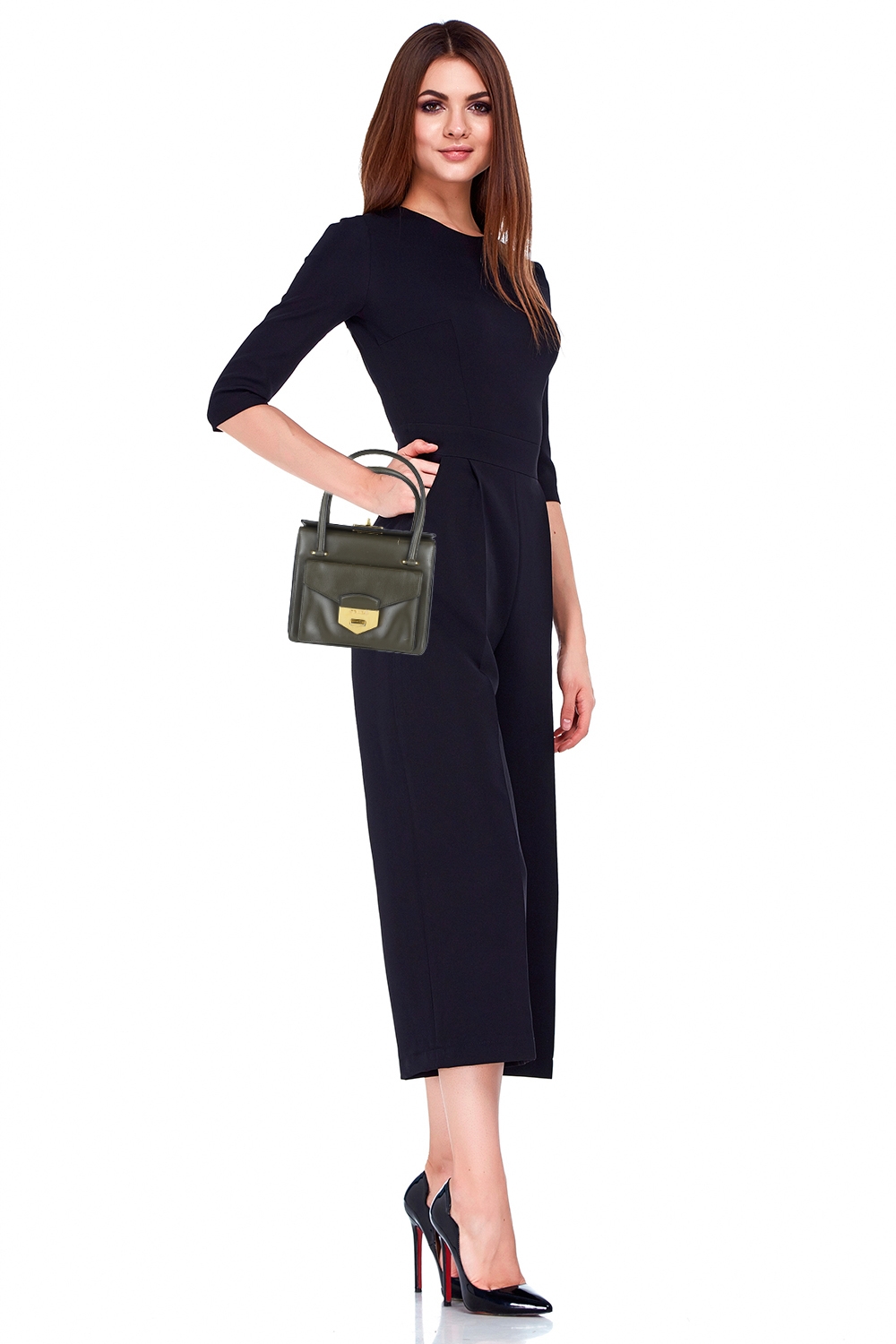 Темно-зеленая сумка Prada