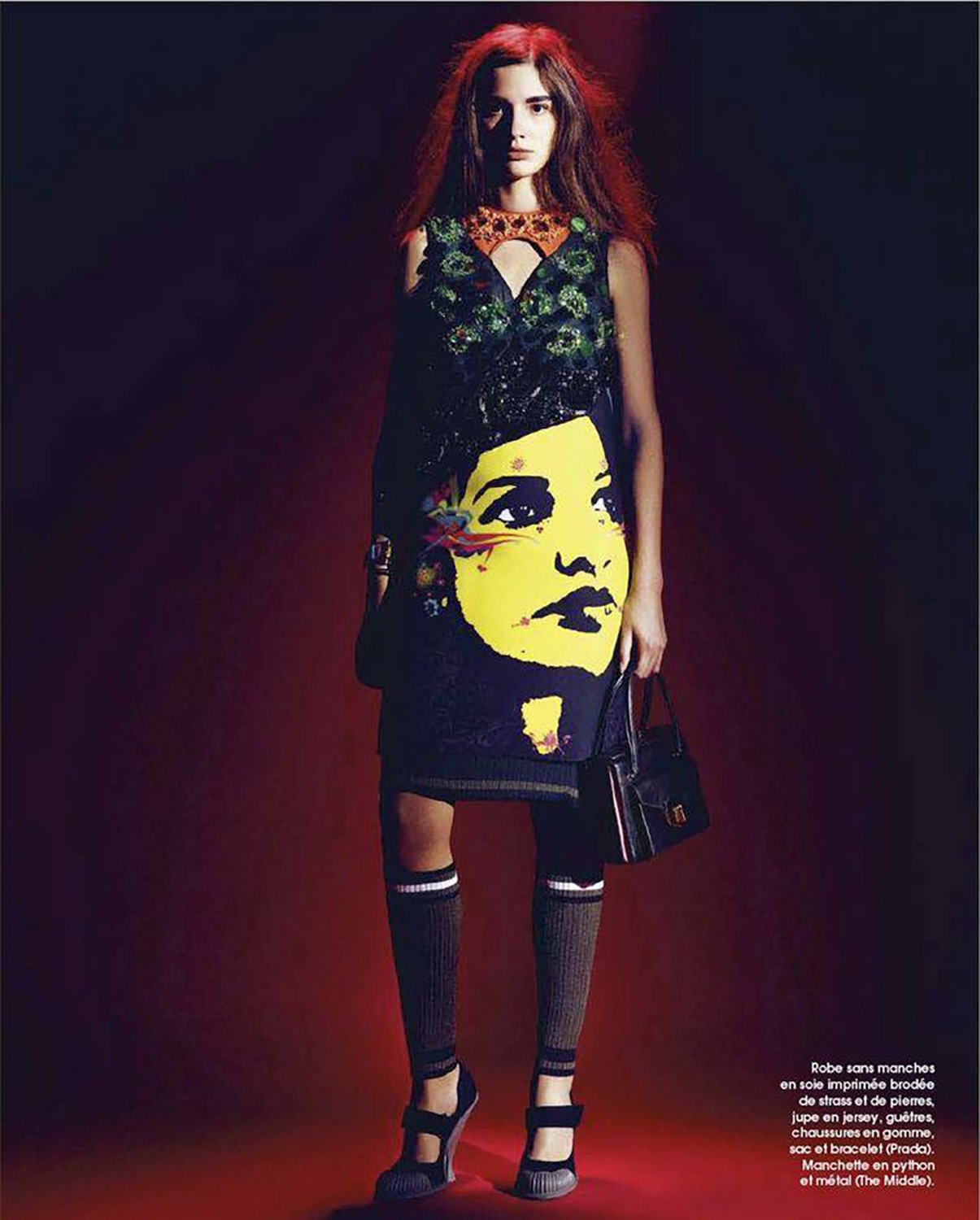 Темно-зеленая сумка Prada