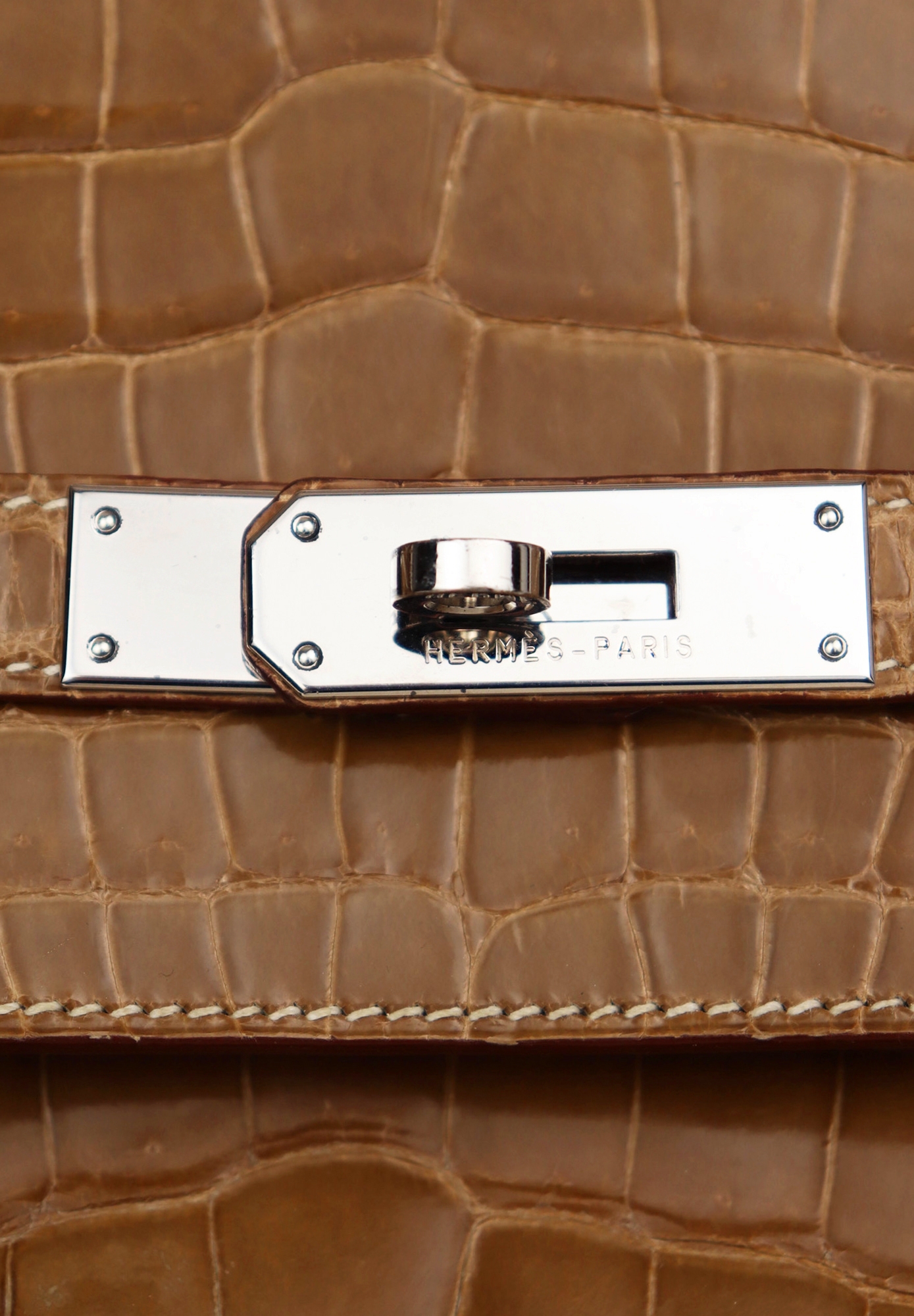 Сумка Hermès Birkin 40 Crocodile Porosus Lisse Ficelle