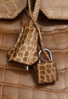 Сумка Hermès Birkin 40 Crocodile Porosus Lisse Ficelle