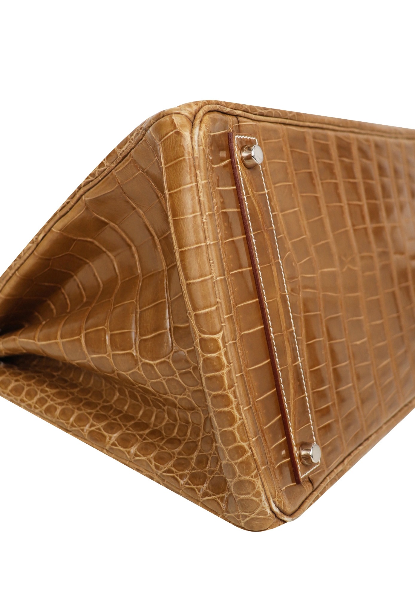 Сумка Hermès Birkin 40 Crocodile Porosus Lisse Ficelle