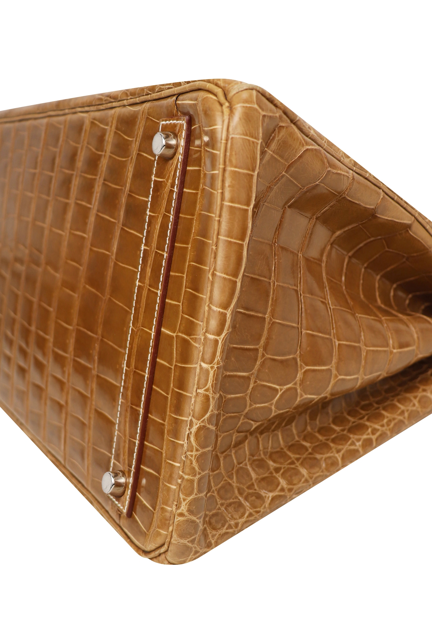 Сумка Hermès Birkin 40 Crocodile Porosus Lisse Ficelle