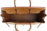 Сумка Hermès Birkin 40 Crocodile Porosus Lisse Ficelle
