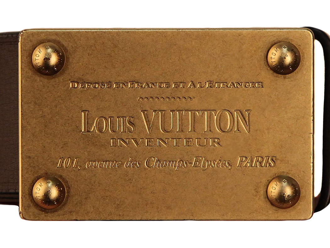 Кожаный ремень Louis Vuitton