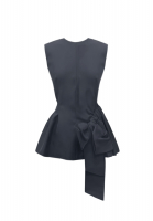 Топ Christian Dior с бантом