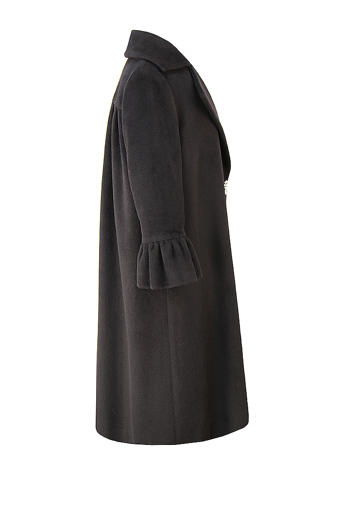 Пальто Doii с кристальными пуговицами