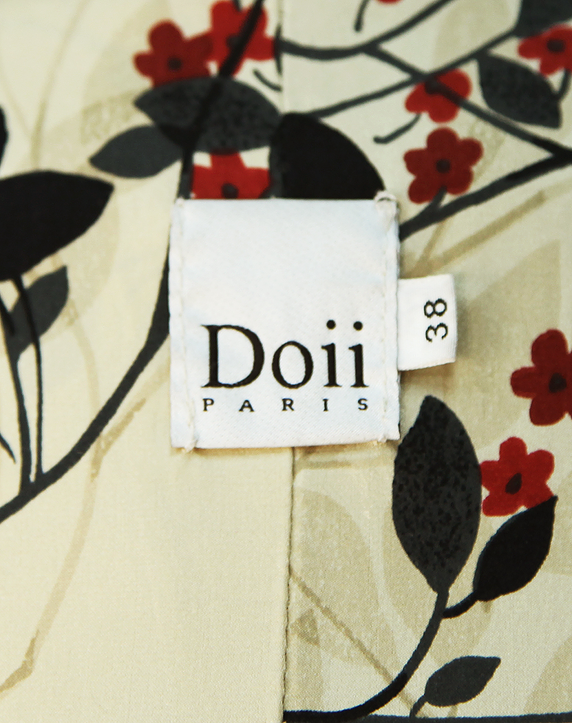 Пальто Doii с кристальными пуговицами