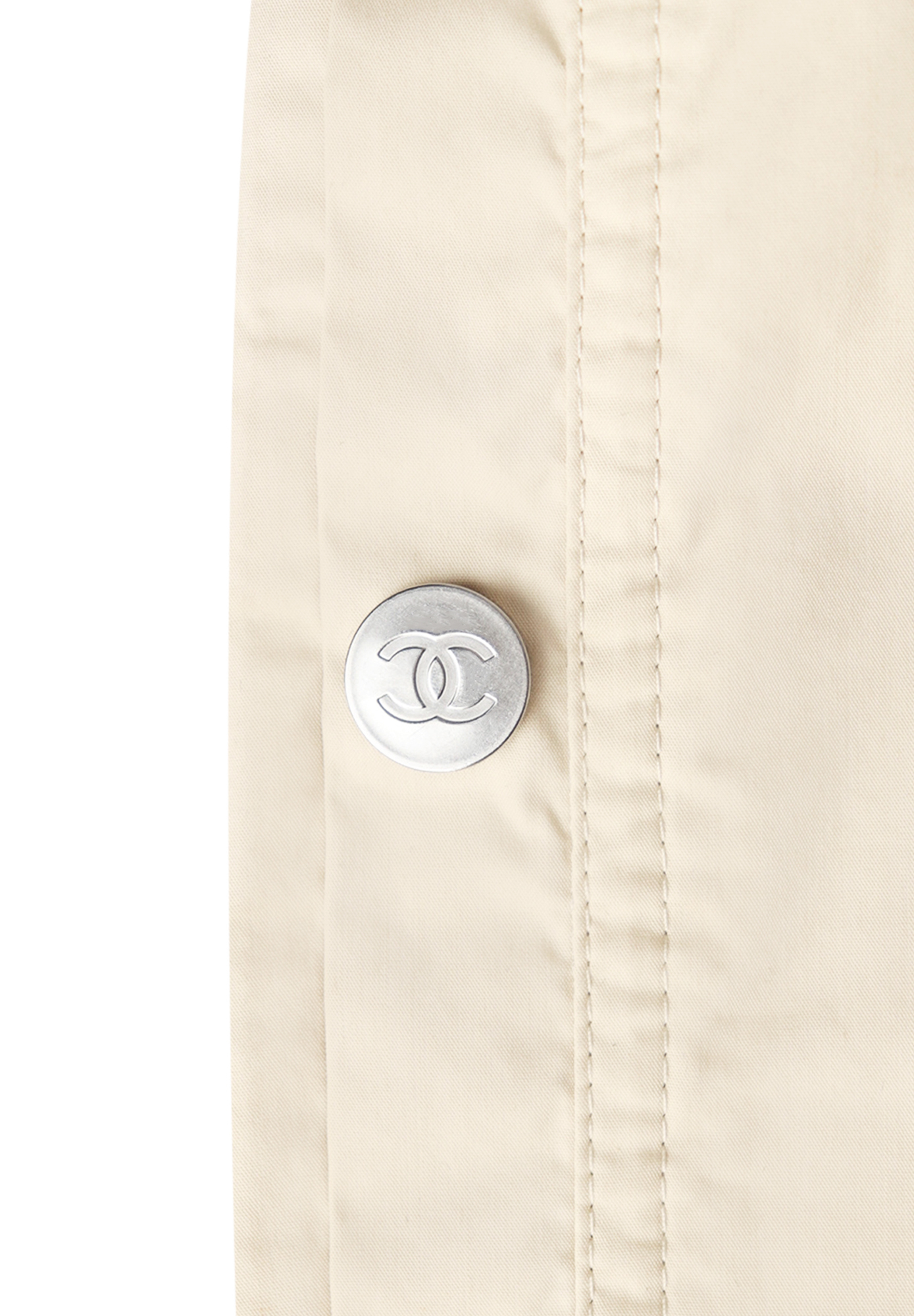 Светло-бежевые брюки Chanel