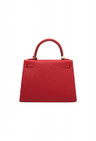 Cумка Hermès Kelly 25 Rouge Casaque в коже Epsom