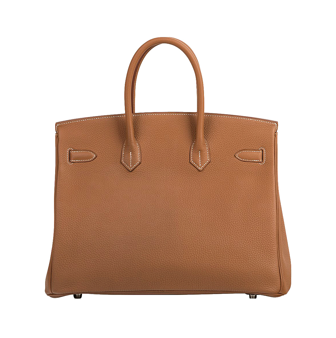 Коричневая сумка Hermès Birkin 35 Gold Togo