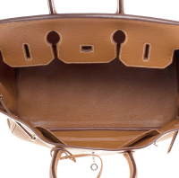 Коричневая сумка Hermès Birkin 35 Gold Togo