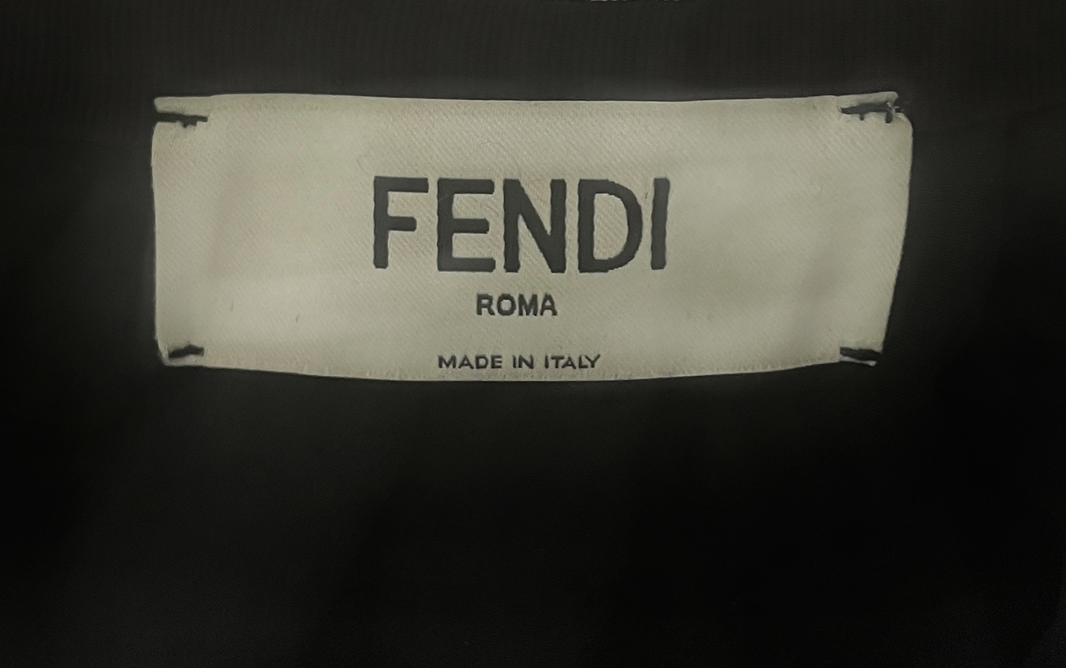 Черная бархатная юбка Fendi