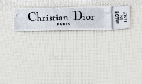 Белый топ Christian Dior