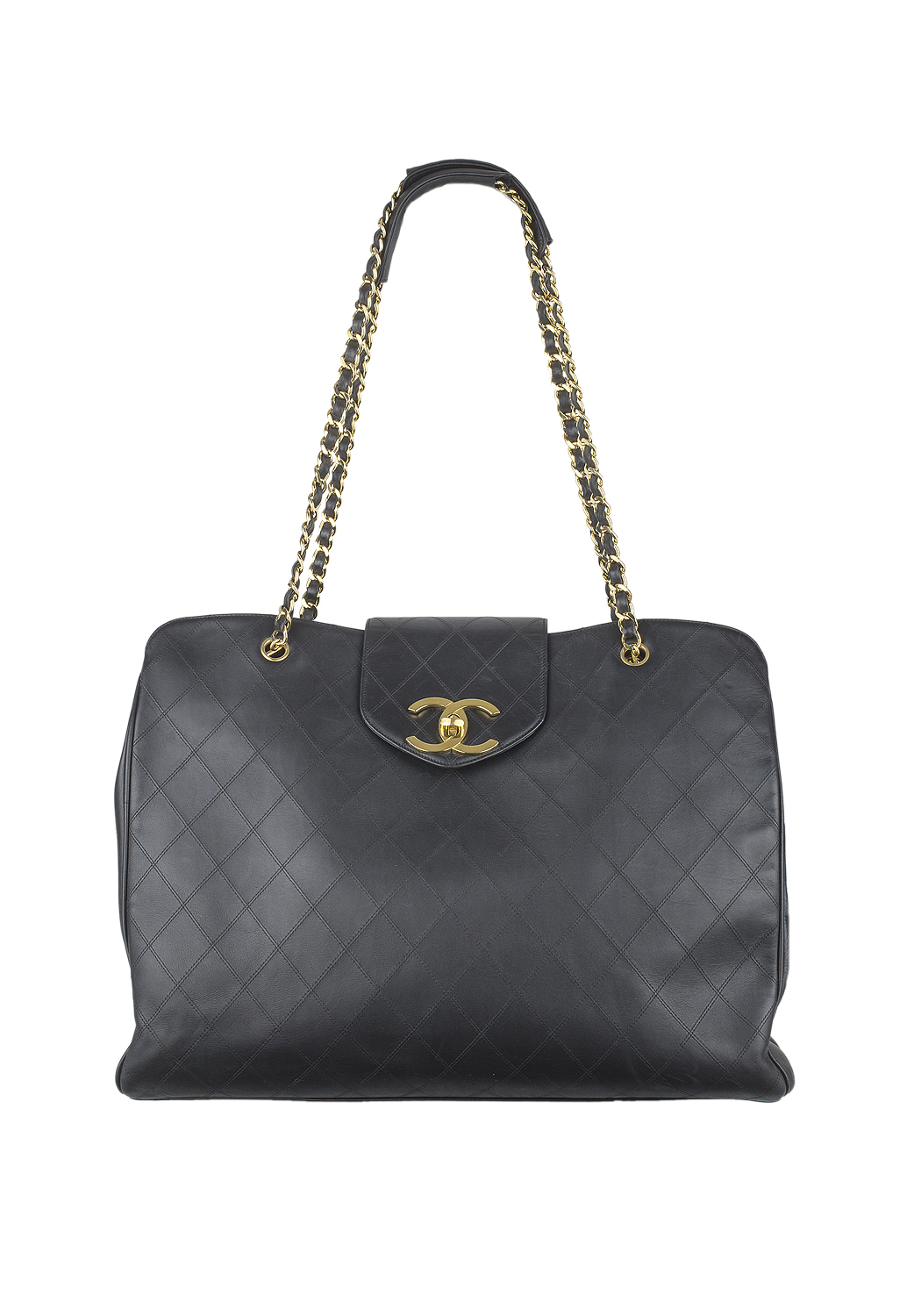 Черная сумка Chanel Supermodel Tote