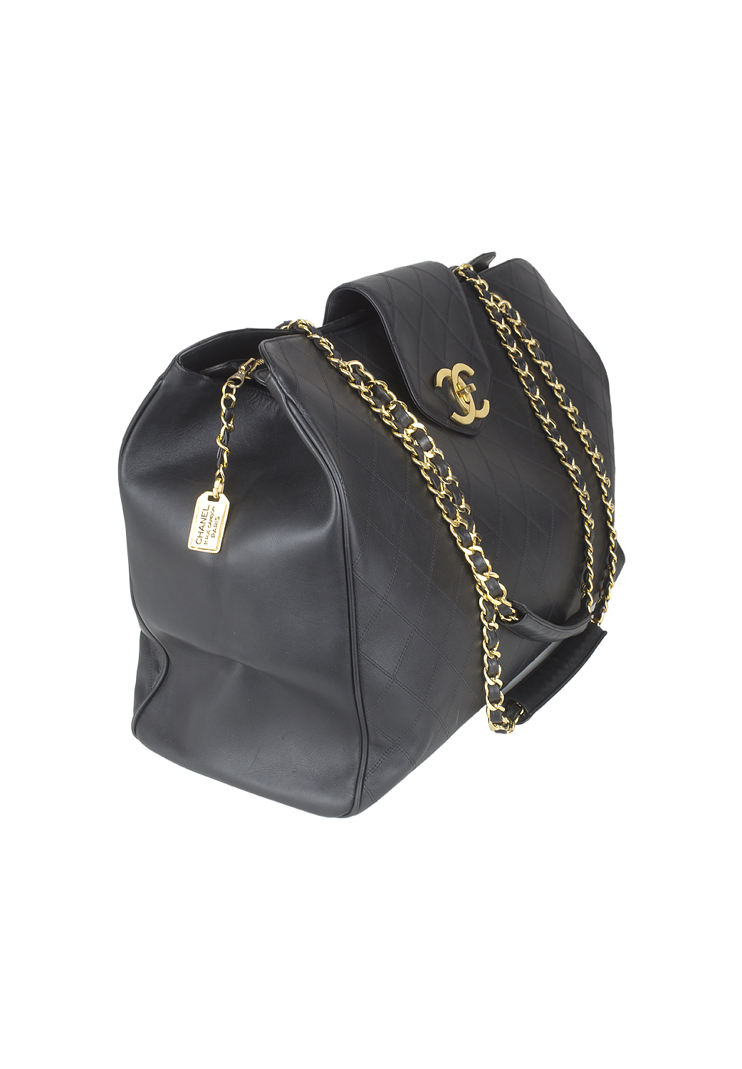 Черная сумка Chanel Supermodel Tote