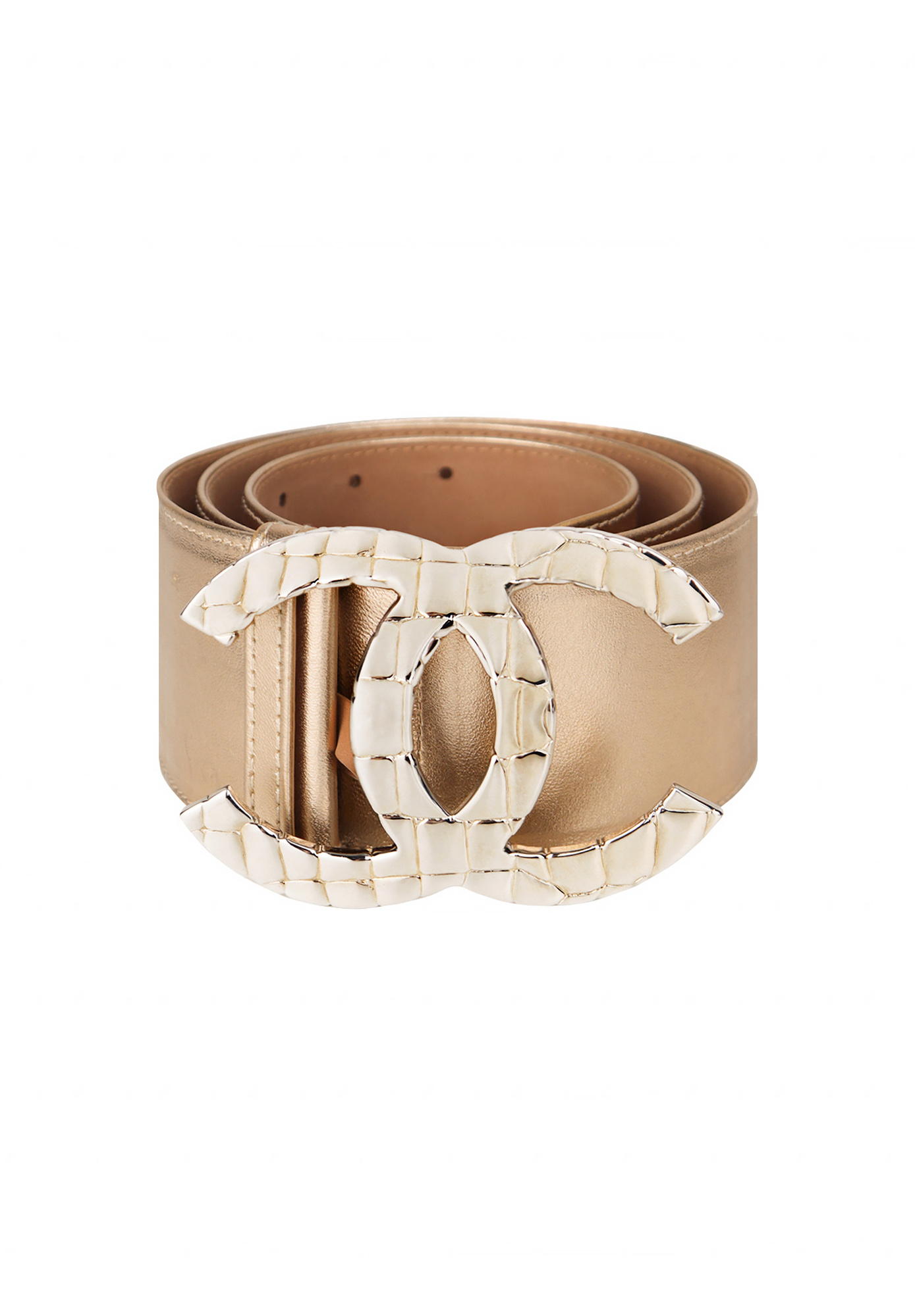 Ремень Chanel с логотипом